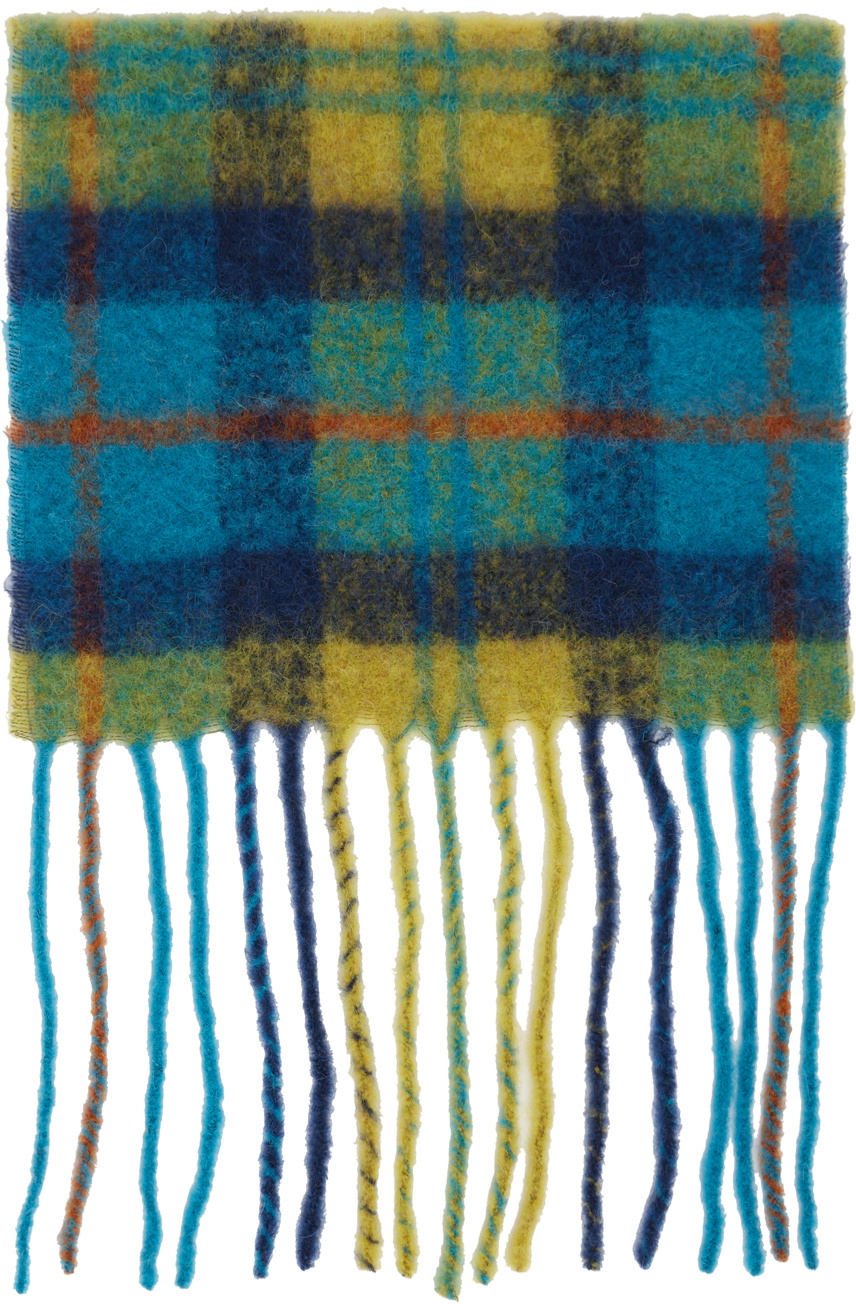 Andersson Bell Blue & Yellow Essential Stola Scarf Andersson Bell