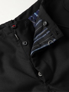 Maison Margiela - Wool-Blend Twill Drawstring Trousers - Black
