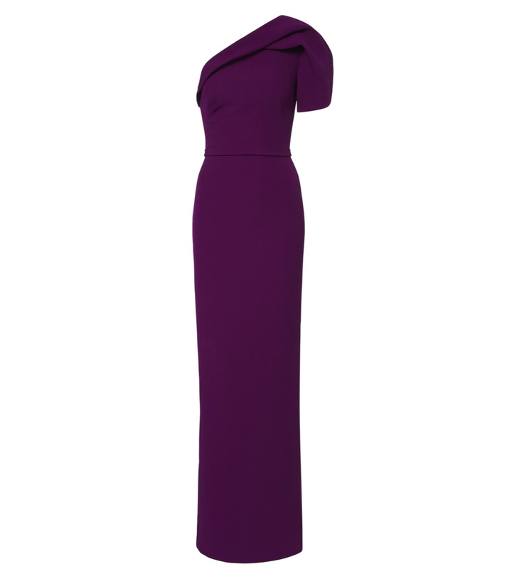 Photo: Safiyaa Millie belted crêpe gown