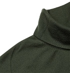 Acne Studios - Stretch Wool-Blend Rollneck Sweater - Dark green