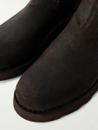 Sebago - Yansa Waxed-Suede Chelsea Boots - Brown