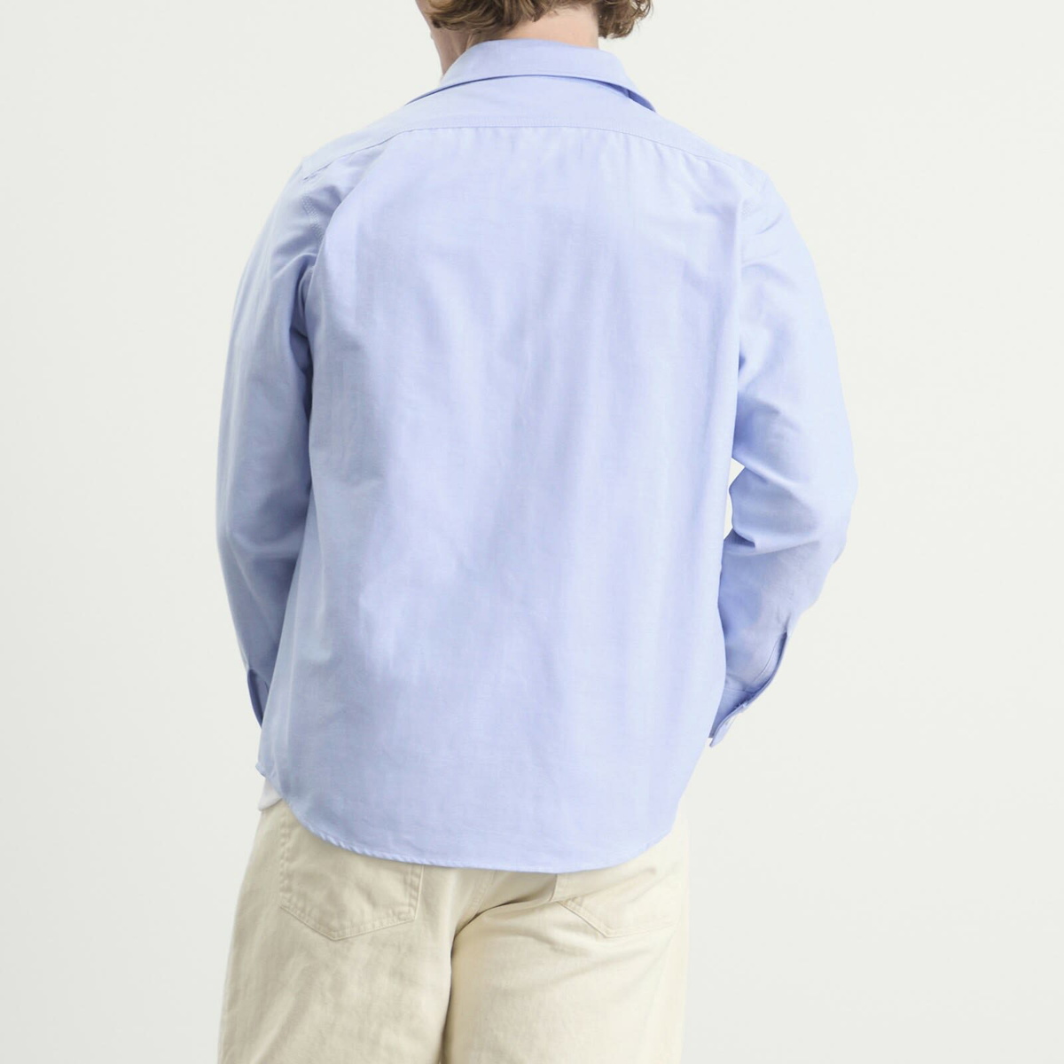 Randy's Garments Men's Randy’s Garments INC. 3 Pocket Work Shirt in Blue Oxford
