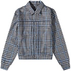 Nigel Cabourn Men's Japanese Type 1 Jacket in Navy Check