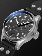 IWC Schaffhausen - Big Pilot's Automatic 46.2mm Stainless Steel and Leather Watch, Ref. No. IW501001