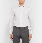 Etro - White Slim-Fit Cotton-Poplin Shirt - White