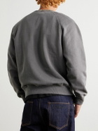 FrizmWORKS - Garment-Dyed Cotton-Jersey Sweatshirt - Gray