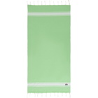 MC2 Saint Barth Fluo Green Classic Foutas Doubled With Soft Polyester Sponge