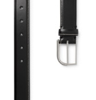 MAISON MARGIELA - 4cm Leather Belt - Black