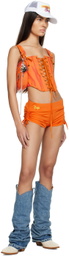 Raga Malak Orange Malak Shorts