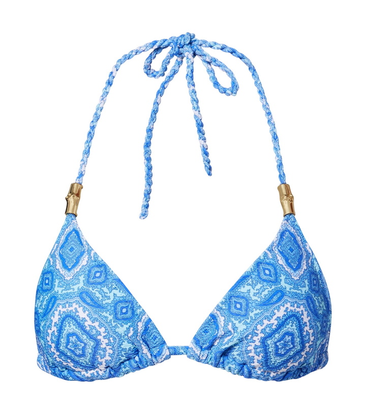 Photo: Heidi Klein Mykonos printed bikini top