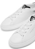 Givenchy G Set Panelled Leather Sneakers White And Black
