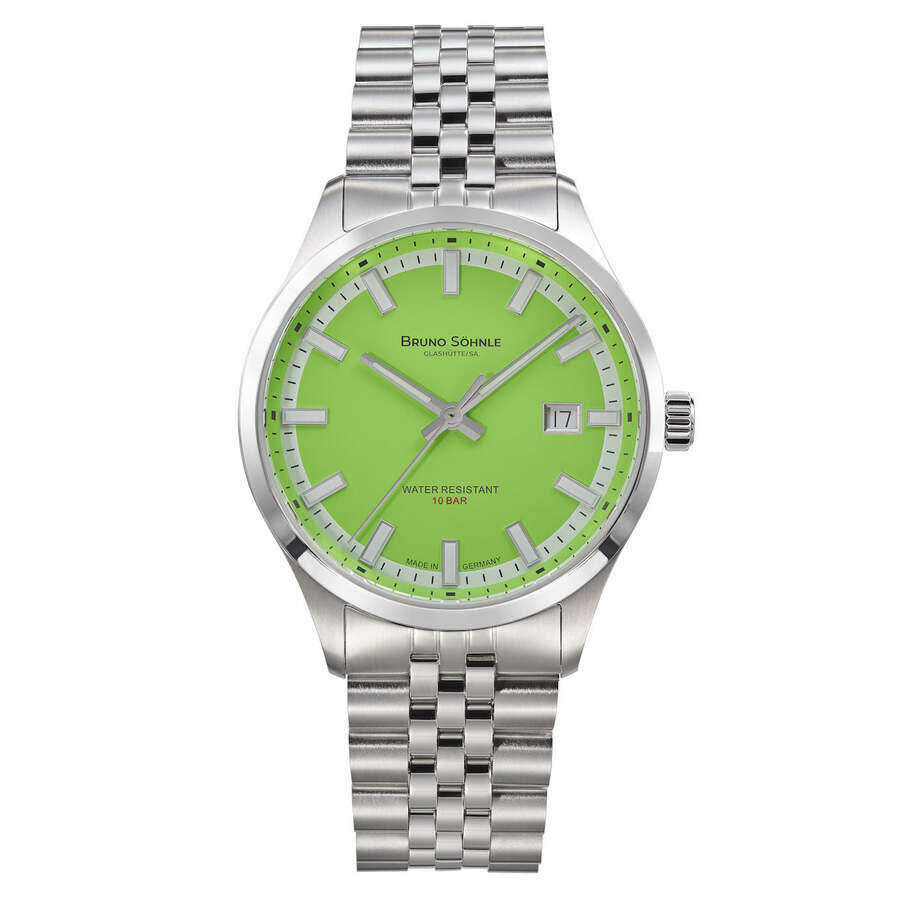Bruno Sohnle Turin Automatic Green Dial Mens Watch 17-12230-440