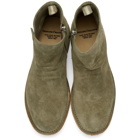 Officine Creative Taupe Suede Standard 19 Boots