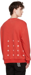 Ksubi Red 4x4 Biggie Crew Chili Sweatshirt