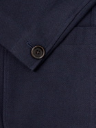 Oliver Spencer - Westbury Cotton-Blend Herringbone Suit Jacket - Blue