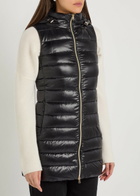 Herno Hooded Shell Gilet Black