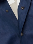 Brunello Cucinelli - Linen and Silk-Blend Jacket - Blue
