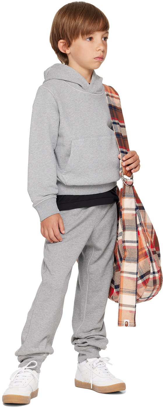 Stone Island Junior Kids Gray 61620 Hoodie Stone Island Junior