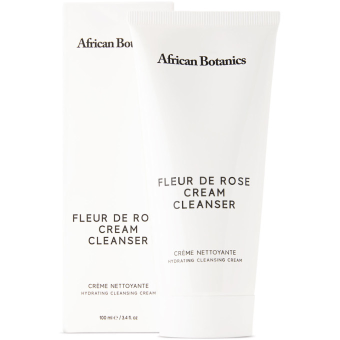 African Botanics Fleur De Rose Cream Cleanser, 3.4 oz