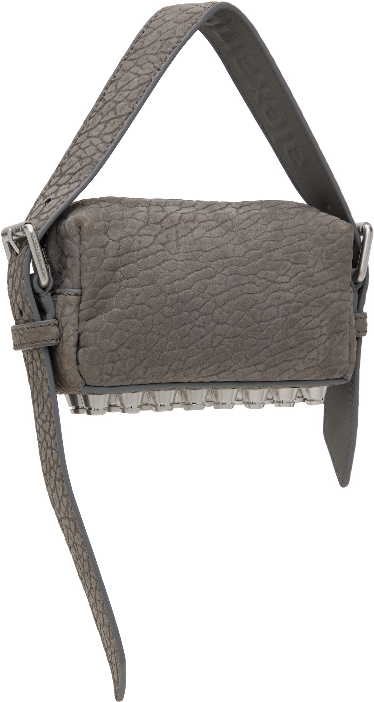 Alexander Wang Gray Ricco Mini Crossbody Bag