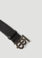Reversible TB Monogram Belt in Black