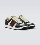 Gucci - Screener leather sneakers