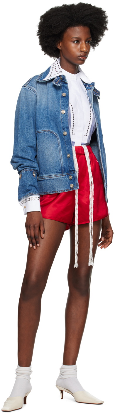 Wales Bonner Blue Delta Denim Jacket