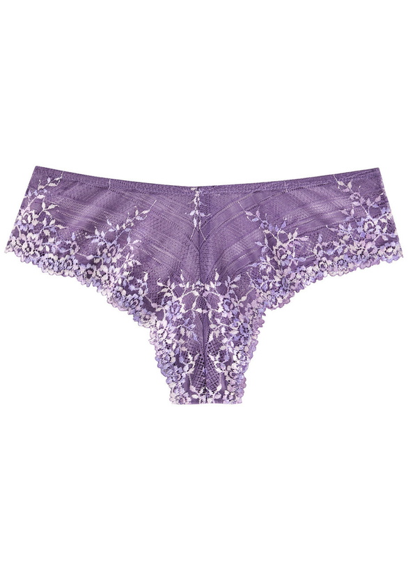 Photo: Wacoal Embrace Embroidered Lace Briefs Purple