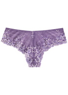 Wacoal Embrace Embroidered Lace Briefs Purple