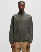 Goldwin Short Zip Floating Wind Shell Jacket Grey - Mens - Half Zips|Shell Jackets