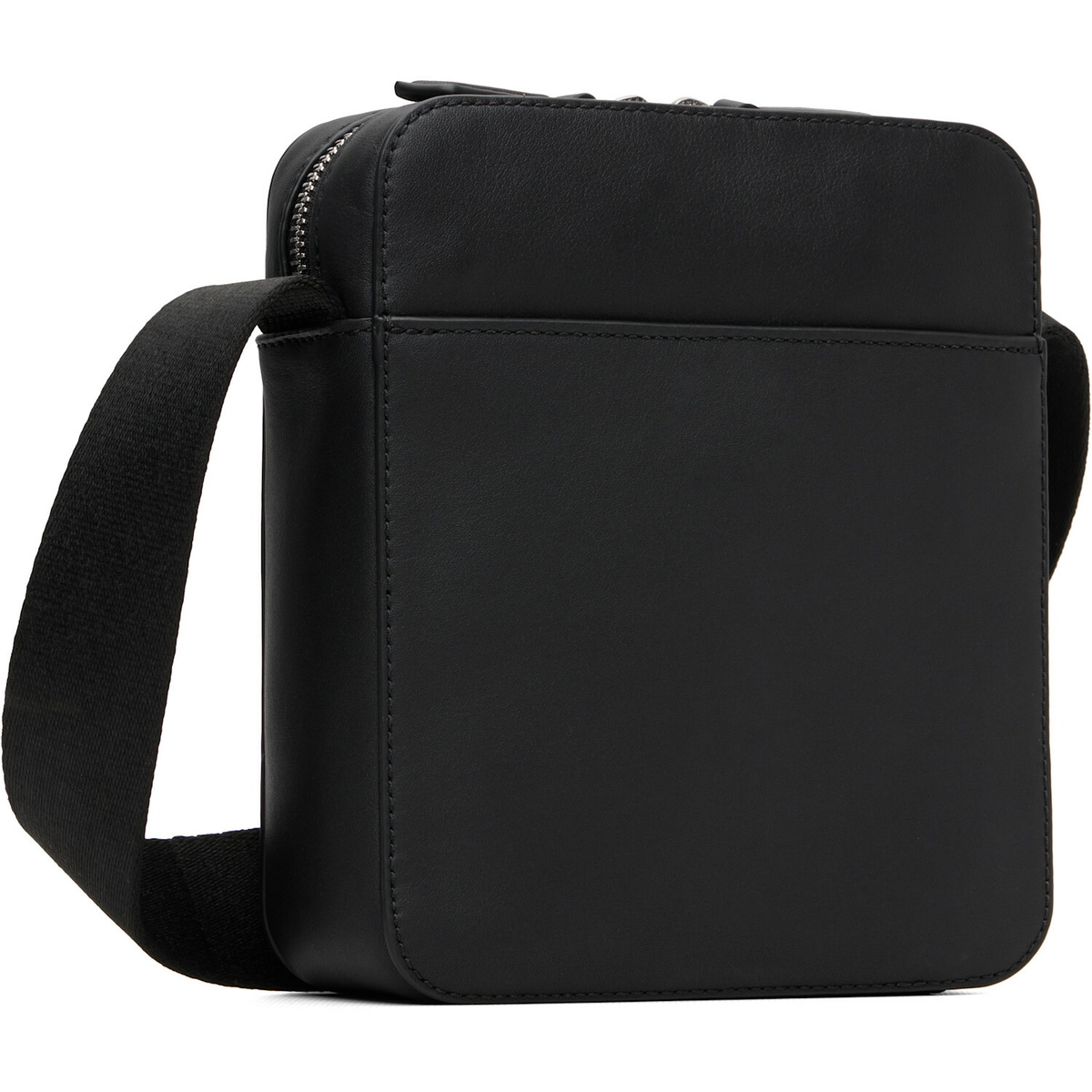 Polo Ralph Lauren Black Leather Crossbody Bag