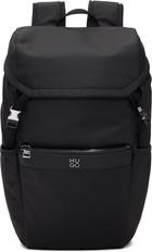 Hugo Black Twill Backpack