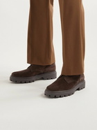 Tod's - Suede Boots - Brown