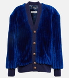 Golden Goose - Shearling cardigan