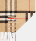 Burberry Burberry Check cashmere scarf