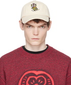Kenzo Off-White Kenzo Paris 'KENZO Cartoon' Embroidered Cap