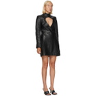 Situationist Black Open Chest Dress