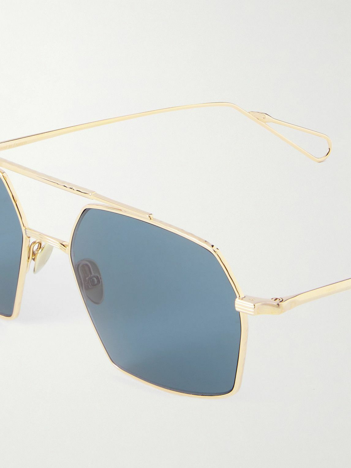 AHLEM - Haussmann Aviator-Style Gold-Tone Sunglasses