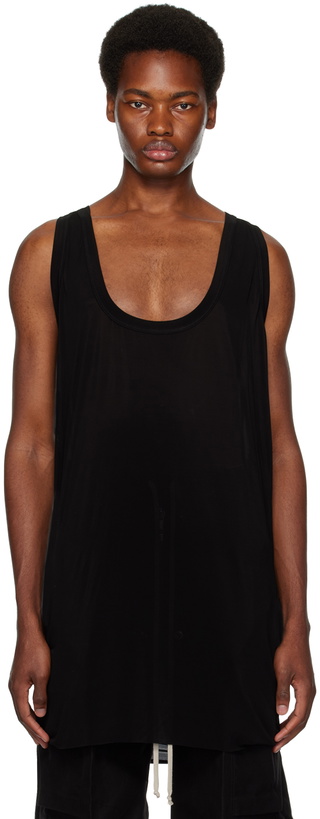 Photo: Rick Owens Black Fog Tank Top