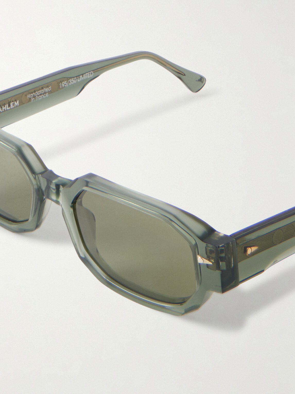AHLEM - Jules Oval-Frame Acetate Sunglasses