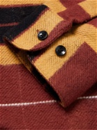 Portuguese Flannel - Baviera Striped Cotton-Flannel Shirt - Red