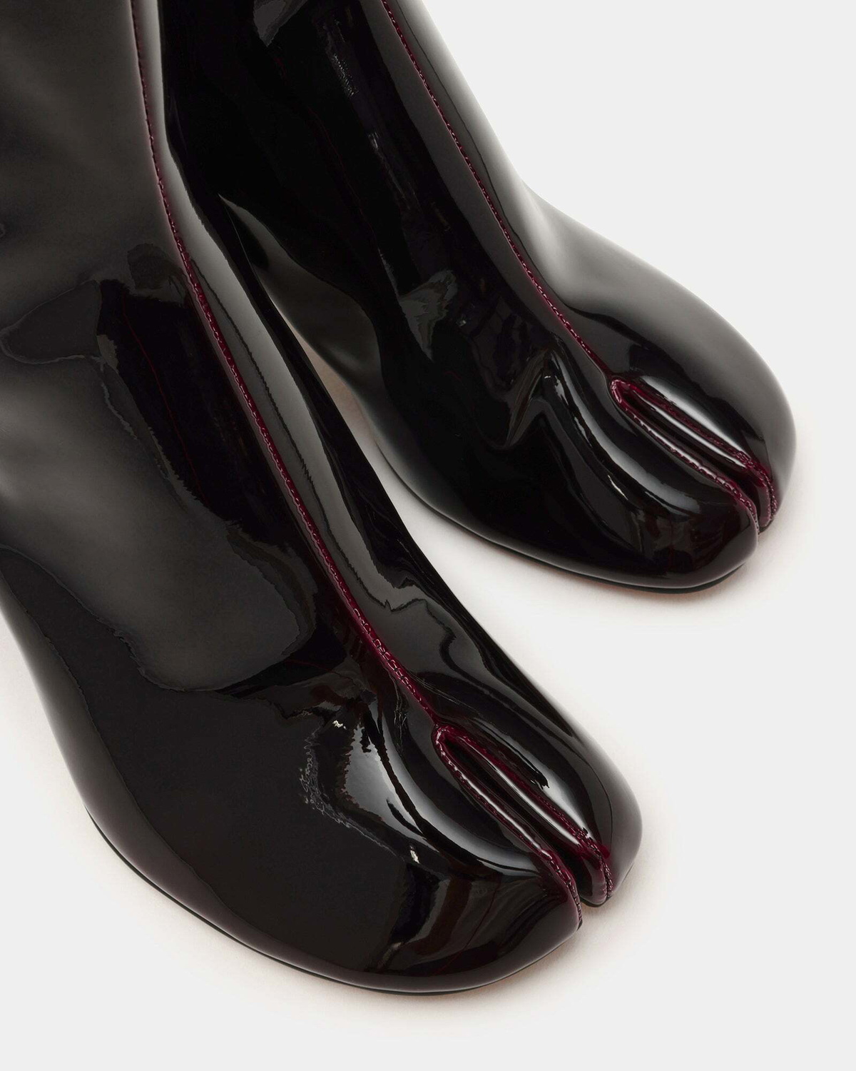 Steve Madden Caro Booties in Burgundy Patent