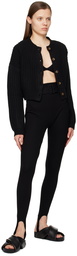LESET Black Zoe Cardigan
