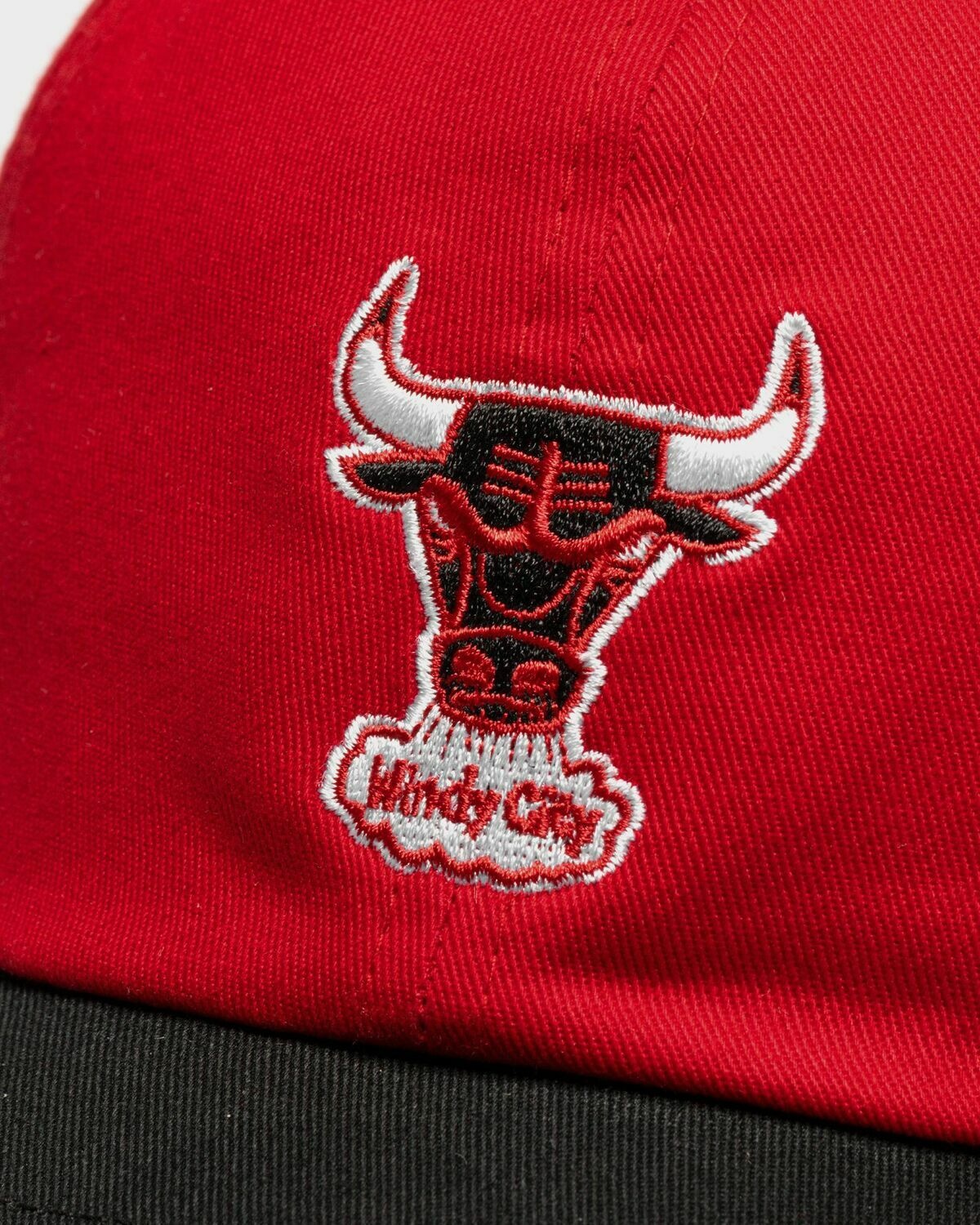 Mitchell & Ness Nba Team 2 Tone 2.0 Dad Strapback Cap Hwc Chicago Bulls Red - Mens - Caps