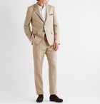 MP Massimo Piombo - Andy Unstructured Linen Suit Jacket - Neutrals