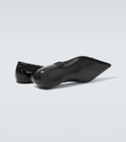 Gucci Horsebit GG Canvas studded flats