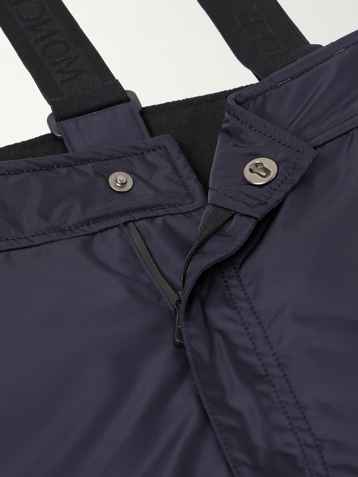 Moncler Grenoble - Wide-Leg Padded Ski Salopettes - Black