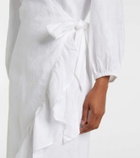 Heidi Klein Linen wrap dress