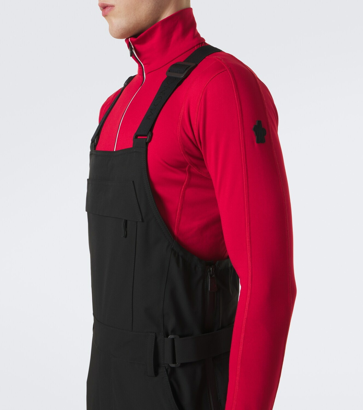 Moncler Grenoble Belted ski salopettes