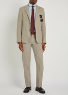 Sunspel Linen Blazer Sand